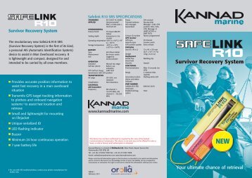 SafeLink R10 Leaflet