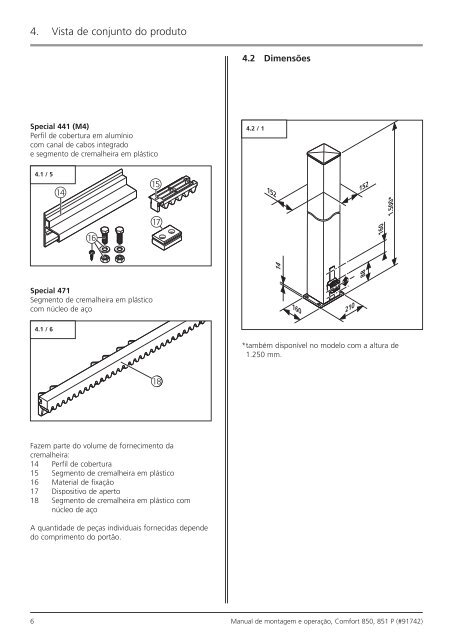 Comfort 850, 851 / Control x.81 - Marantec