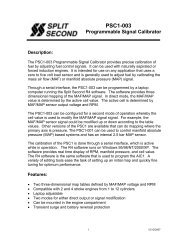 Split Second R4 Software R4 Engine Programming Software - Split Second