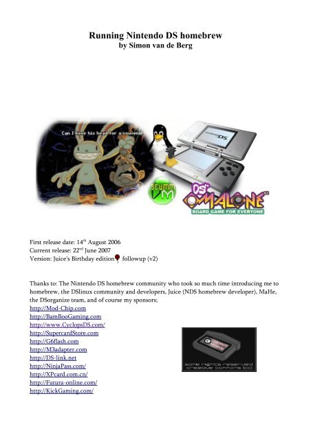 free ds homebrew