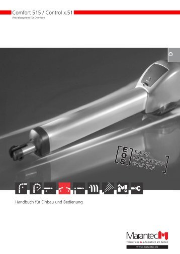 Comfort 515 / Control x.51 - Marantec