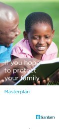 If you hope to protect your family - Sanlam