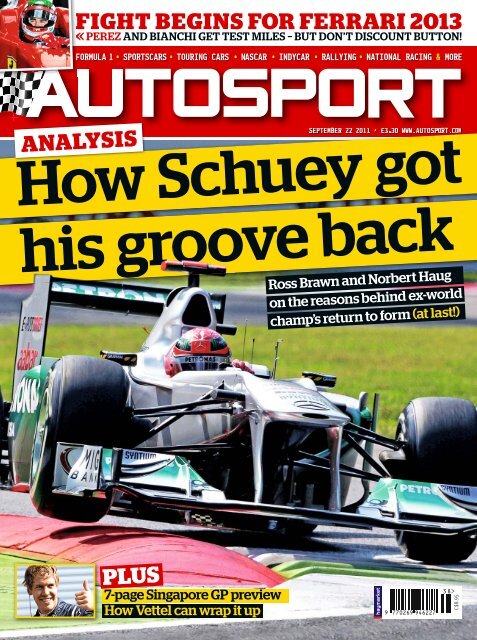 autosport says… - Mundo Motorizado