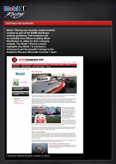 Check out the PDF Mobil 1 Racing newsletter - WP Motorsport