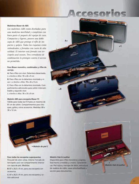 Catálogo Blaser - Excopesa