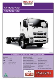 Giga CXZ 415 6x4 Giga CXY 415 6x4 - Isuzu