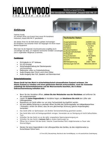 Impact-600 MK II - Audiolitas