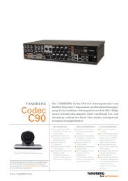 Cisco (Tandberg) Codec C90 - Vidofon