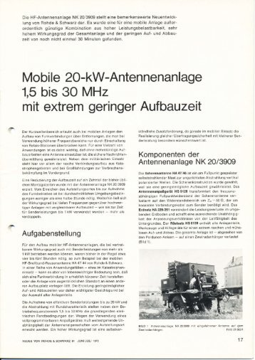 Mobi le 2}-kw-Antennenanlage - Classic Broadcast