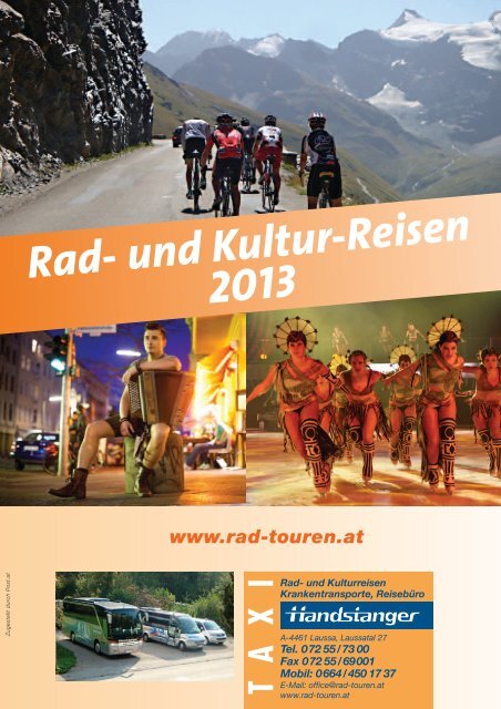 Download - bei Handstanger / Rad- und Kulturreisen