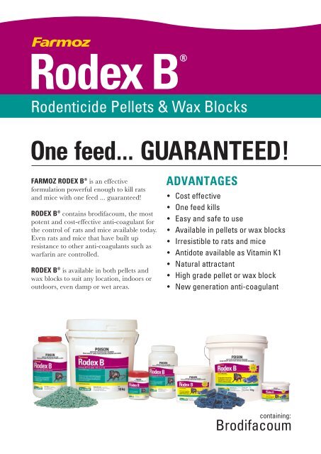 Rodex B - Farmoz