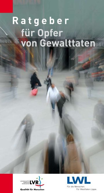 Ratgeber für Opfer von Gewalttaten