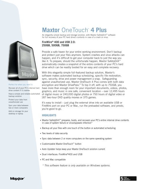 maxtor software download
