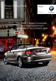 O lo Product Selling Points The BMW 1 Series Convertible ... - Invelt