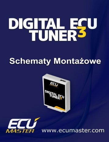 DIGITAL ECU TUNER 3 - Schematy podłączeń - Ecu Master