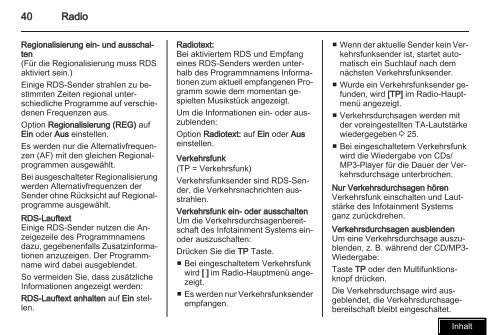 Infotainment - Opel.ch