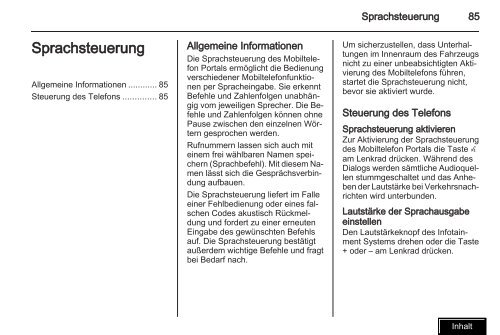 Infotainment - Opel.ch