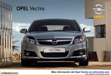 Catálogo del Opel Vectra - enCooche.com