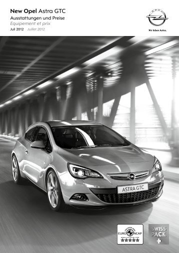 New Opel Astra GTC - Opel Schweiz