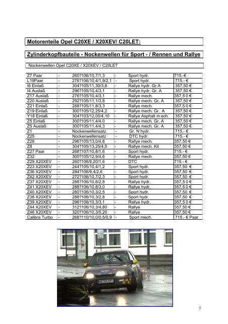 Katalog Version 08_2008 - Irmler Motorsport