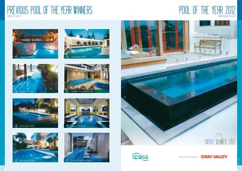 POOL OF THE YEAR 2012 - spasa wa.