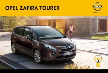 Prospekt Zafira Tourer - Opel Schweiz