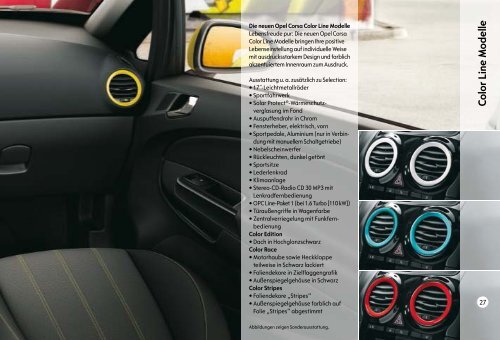 Opel Corsa Katalog