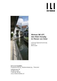 Wohnen IM LOT, dem Klein-Venedig im Herzen ... - Im Lot Immobilien