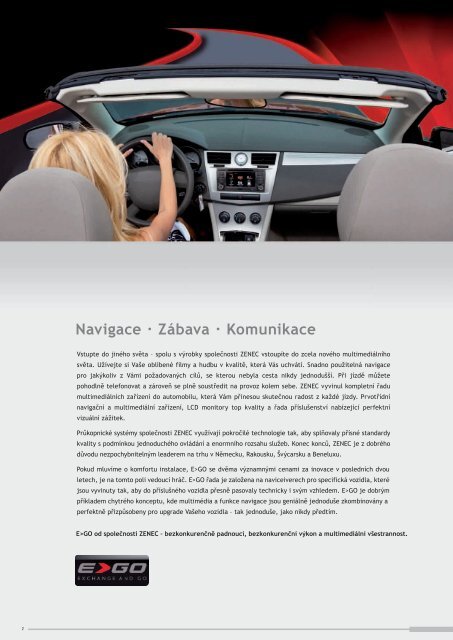 E>GO Koncept: Naviceivery pro specifickÃ¡ vozidla - Zenec