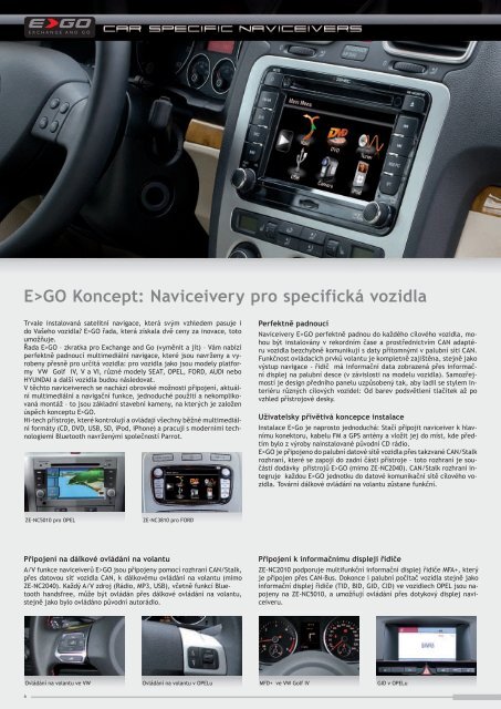 E>GO Koncept: Naviceivery pro specifickÃ¡ vozidla - Zenec