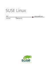 Documentación de SUSE LINUX - Host Europe