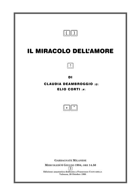 Il miracolo dell'amore.pdf - Summa gallicana