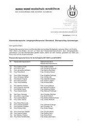 Elternbrief zum Schuljahresbeginn - Maria-Ward-Realschule ...