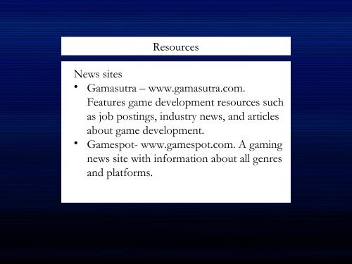 Next-Generation Game Development Rafael Chandler KRI April 6 ...