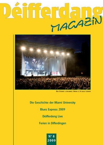 N° 8 2009 Die Geschichte der Miami University Blues ... - Differdange