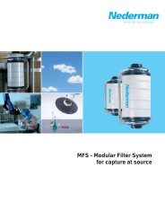 MFS - Modular Filter System for capture at source - Nederman