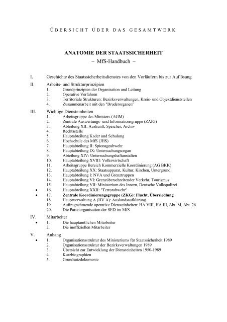 PDF, 491KB, Datei ist barrierefrei ⁄ barrierearm - BStU - Bund.de