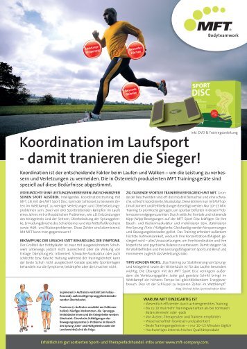 Trainingstipps LAUFEN - MFT