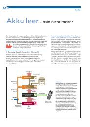 Akku leer – bald nicht mehr?! - CSI