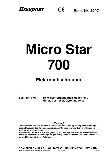 4497 -Micro Star 700 - DE - EN - FR - CMC-Versand