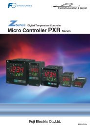 Micro Controller PXR Series - Fuji Electric America