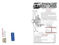 July Midget Chassis - TC Motoring Guild