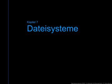 Dateisysteme