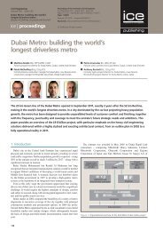 Dubai Metro: building the world's longest driverless metro