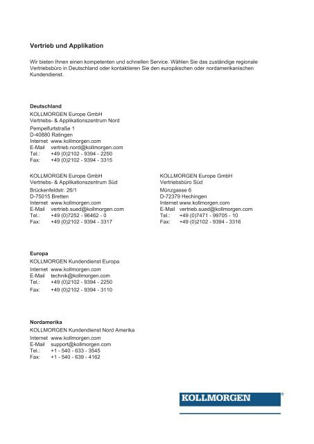 DBL/DBK-Servomotoren Manual - Maccon.de