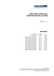 ASCII Parameters S300/700 - Maccon.de