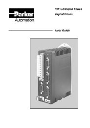 ViX CANOpen Series Digital Drives User Guide - Maccon.de