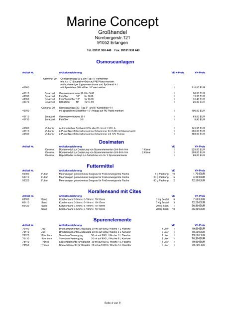 für Kunden als pdf - download - Marine Concept