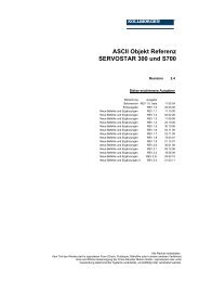 ASCII Parameter S300/700 - Maccon.de