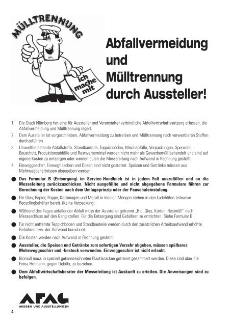 Servicehandbuch (Download pdf ) - Freizeit Messe Nürnberg